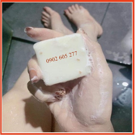 [hàng xịn] XÀ PHÒNG TRẮNG DA CÁM GẠO THÁI LAN RICE MILK SOAP THÁI LAN