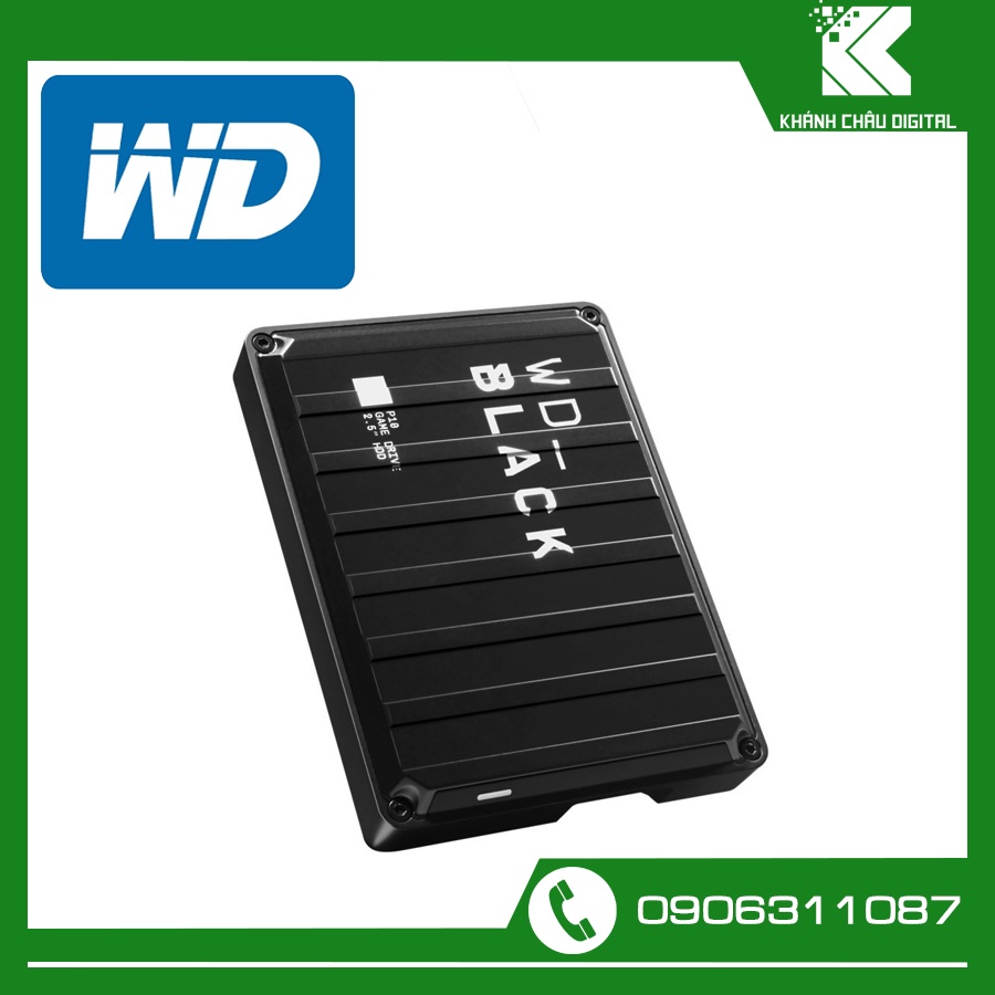 Ổ Cứng Di Động WD Black P10 Game Drive 2TB 4TB 5TB