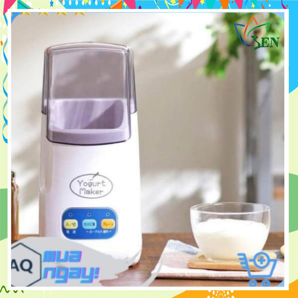 Máy Làm Sữa Chua Nhật Bản Tại Nhà Yogurt Maker, 3 Nút Tự Động Công Nghệ Mới - cam kết chất lượng