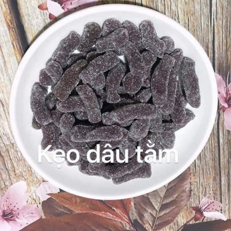 500gram  Kẹo dâu tằm dai dai chua chua ngọt ngọtTRAMSHOP1993