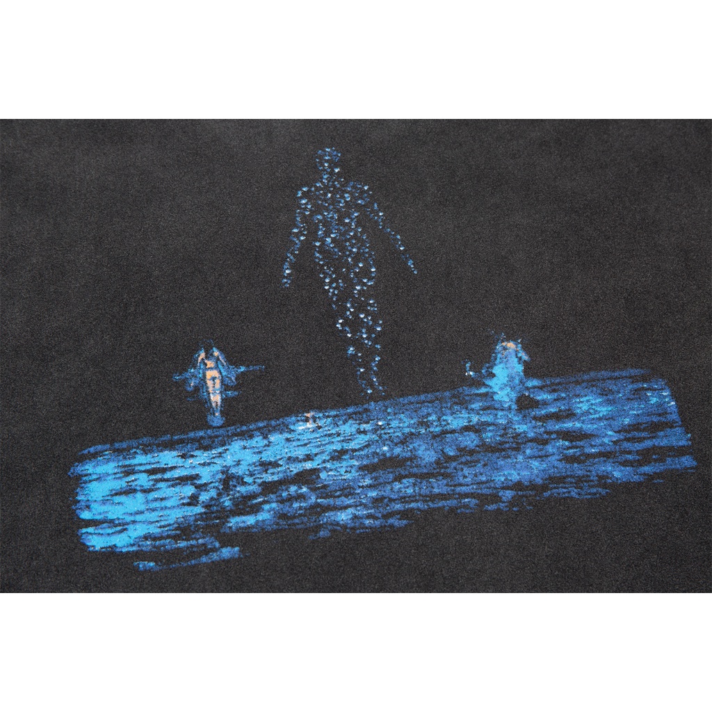 Áo thun hình nhóm nhạc Pink Floyd biển vải sờn ngắn tay dáng rộng phong cách retro thường ngày cho cặp đôi