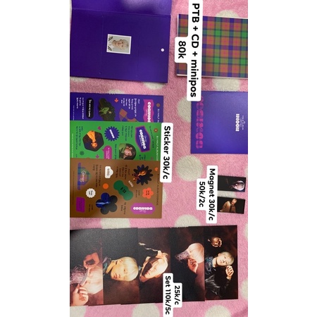 TÁCH LẺ ALBUM COSMOS B.I