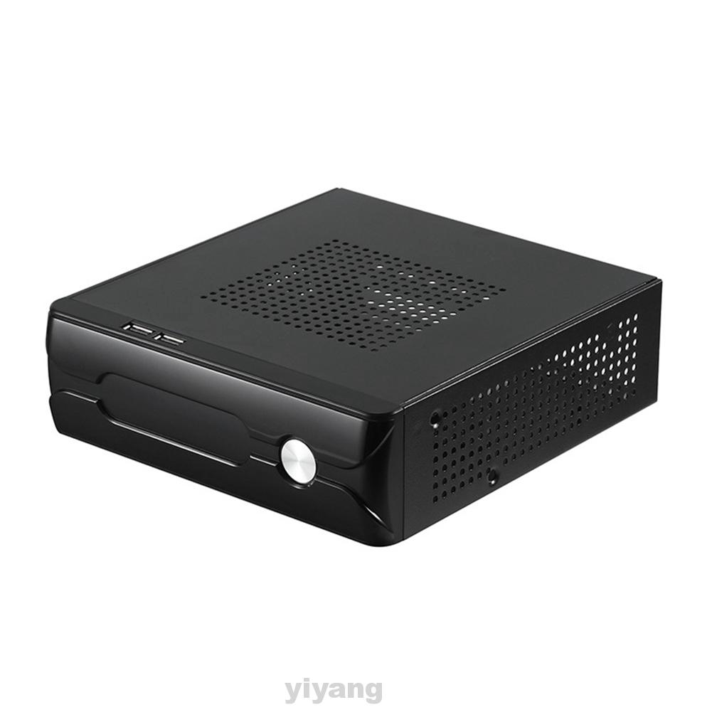 2.0 USB Gaming Horizontal Power Supply Practical Home HTPC Mini ITX Computer Case