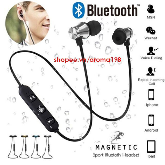 Tai Nghe Bluetooth Nhét Tai Cao Cấp Thể Thao X9