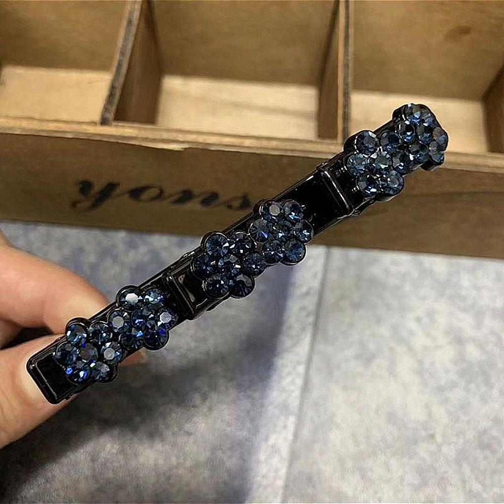 Kẹp Tóc Đính Đá Acrylic Kim Cương Không Cần Buộc Bằng Acrylic Dành Cho Trẻ Em