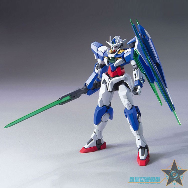 Mô Hình Lắp Ráp Gundam HG 00 Qant (tặng kèm base)