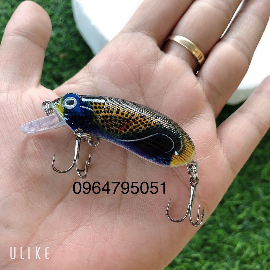 Mồi câu cá chuyên nghiệp , CÂU LURE CC50 ss3