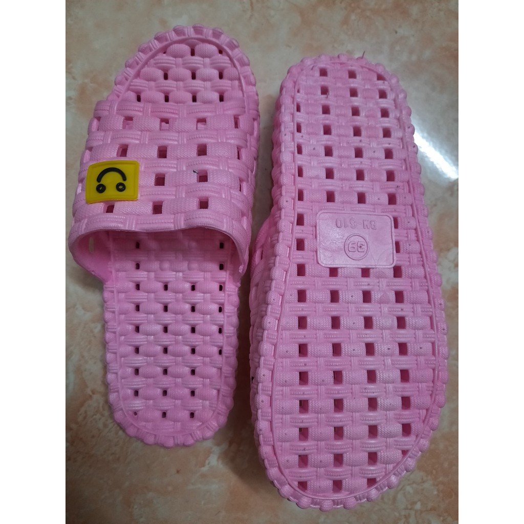Dép đan mặt cười đi trong nhà/văn phòng/phòng ngủ/nhà tắm