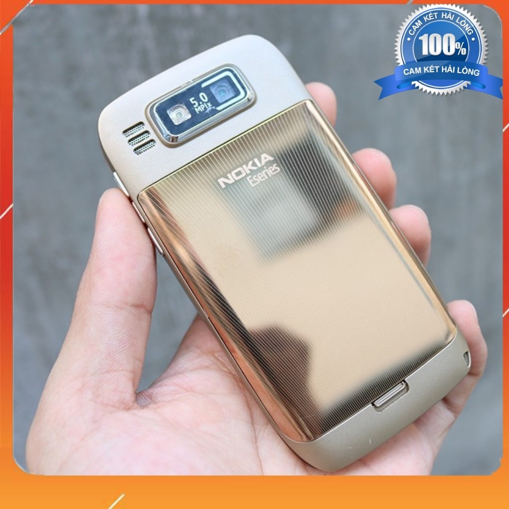 Điện thoại Nokia E72 Gold (Vàng) hàng hiếm - (Máy pin sạc) Nokia Giá Sỉ