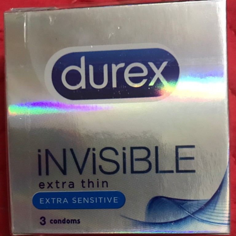 [Combo] 🐈 Bao Cao Su Durex Invisible Siêu Mỏng (Hộp 3 Bao) 🐧 Gel bôi trơn Durex Play 50 ml [HÀNG CHÍNH HÃNG]