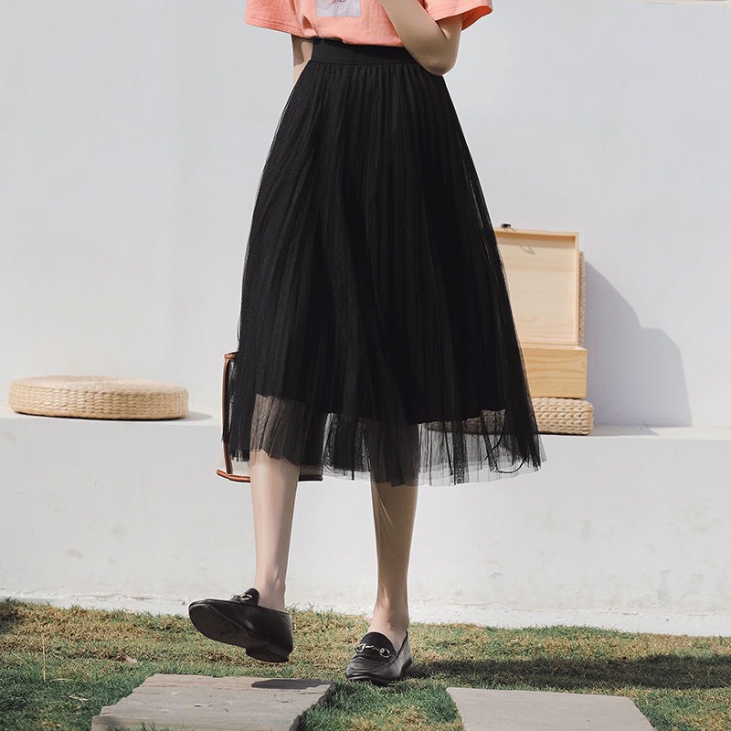 Chân váy ren xếp ly 3 lớp | BigBuy360 - bigbuy360.vn