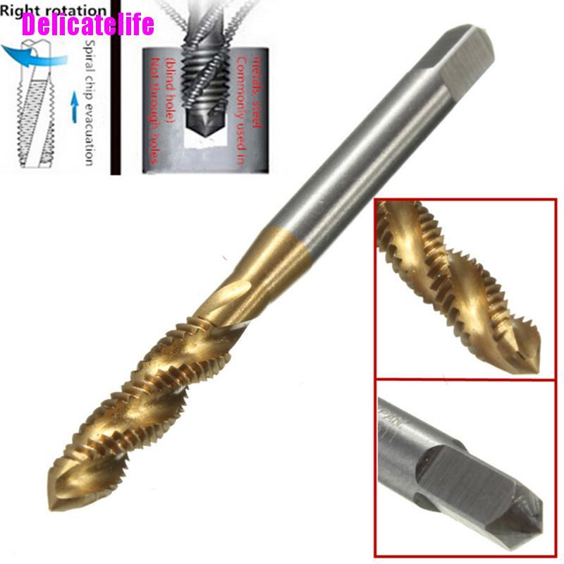 Bộ Mũi Khoan Xoắn Ốc Hss M3 M4 M5 M6 M8 Tốc Độ Cao