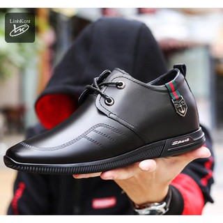 Giày da công sở nam đế mềm tăng chiều cao 7cm gt264