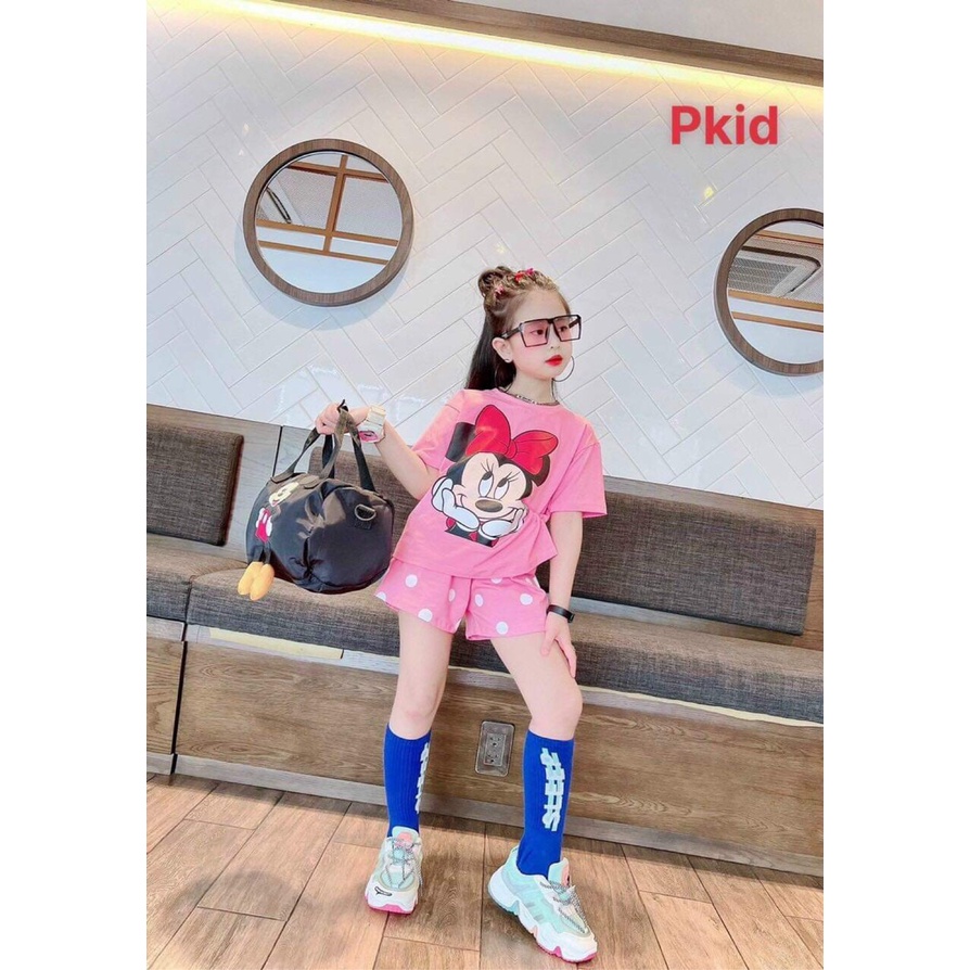 Bộ bé gái Mickey cực xinh 20-27kg