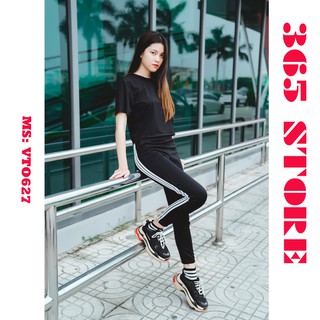Quần 3 sọc chun gấu VTO627