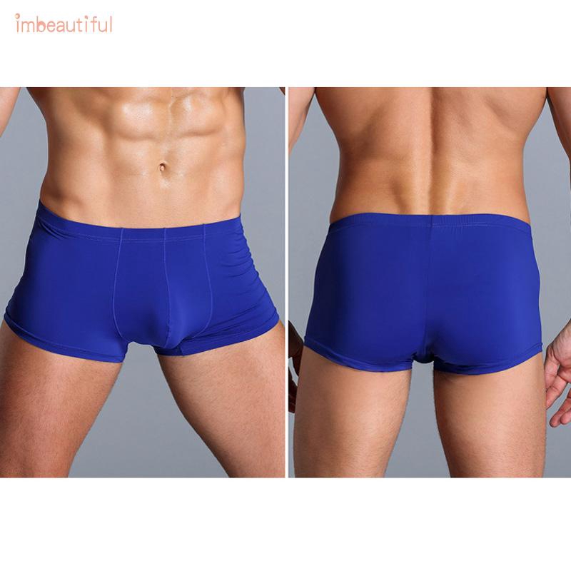 Quần lót boxer vải lụa lạnh cho nam giới