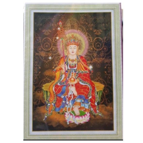 Tranh Đính Đá PHẬT ĐỊA TẠNG (ĐÁ ABC CAO CẤP). Kích Thước: 70cm x 50cm | BigBuy360 - bigbuy360.vn