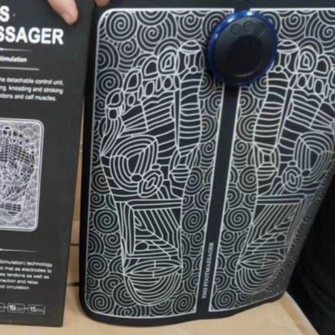 Thảm massage chân EMS CÓ MÀN HÌNH HIỂN THỊ giúp lưu thông khí huyết, giảm đau mỏi chân, chăm sóc sức khỏe