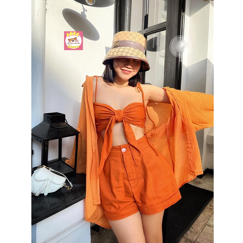 Mũ bucket gucci classic phối da - phong cách sang trọng - thời thượng