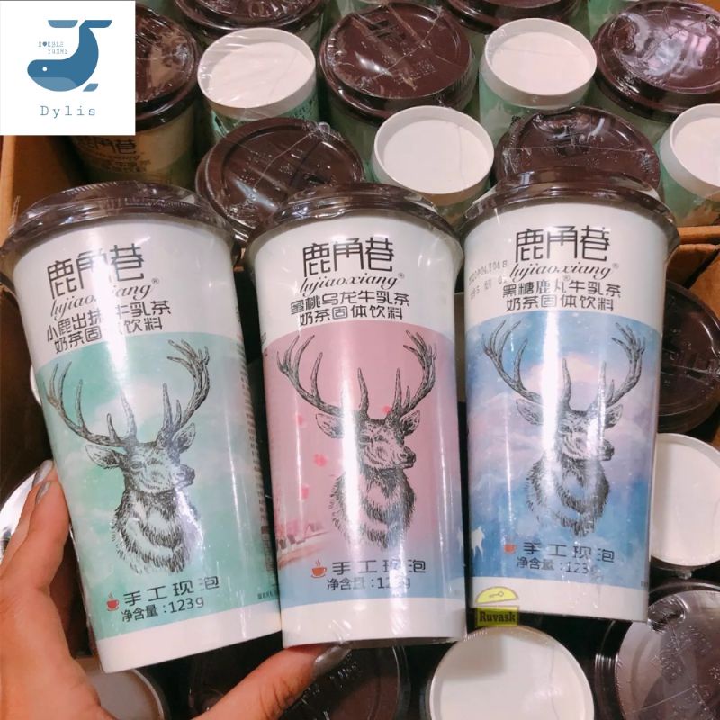 Trà Sữa The Alley - Trà Sữa Tự Pha Liền Liền  Gồm : Hạt Đậu Đỏ / Bột Trà Sữa / Đường Đen - Nội Địa T