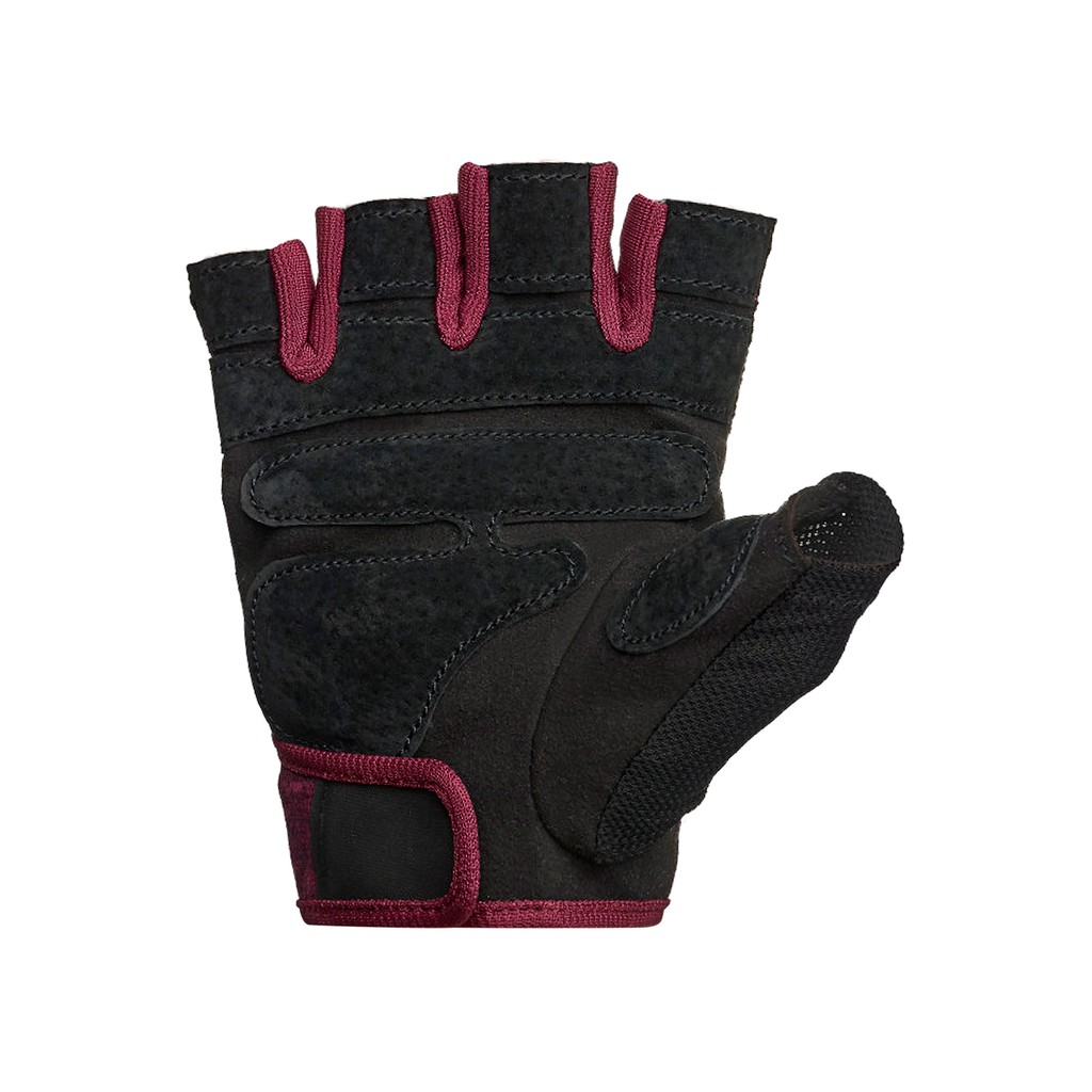 Găng tay tập gym nữ Harbinger W_Flexfit Gloves_Black-Merlot