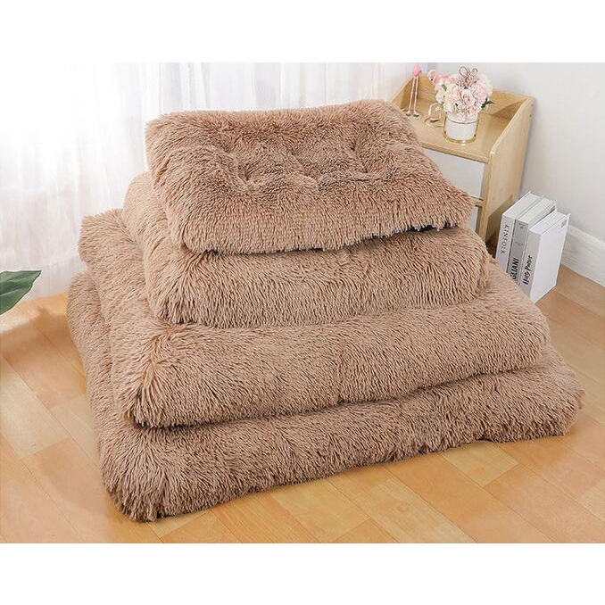 Thảm Ngủ Cho Thú Cưng  Thảm Đệm Cho Chó Mèo Nệm Ấm Áp Nhẹ Giặt Được Mềm Mại Thoải Mái Bền Bỉ