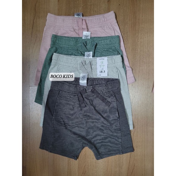 Set quần short Jersey hãng George cho bé trai