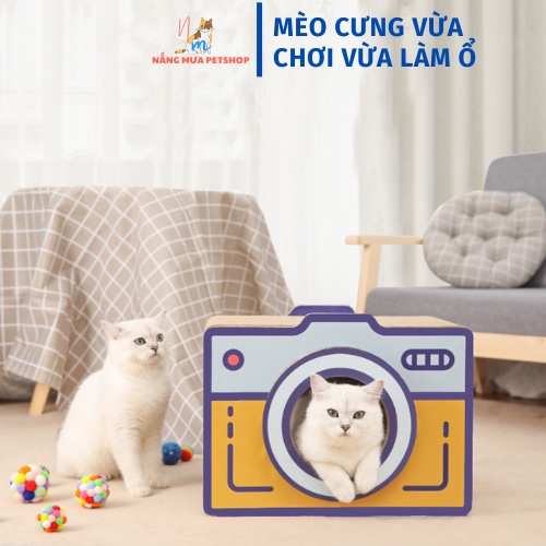 Nhà cào móng cho mèo, cào móng mèo, nhà cho mèo