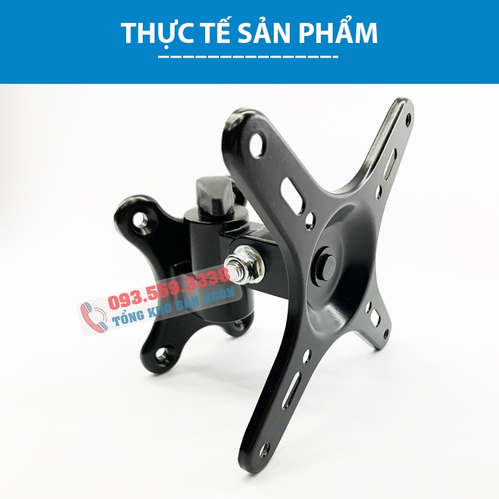 Giá Treo Màn Hình Máy Tính ErgoTek S10 17- 27 Inch ( Upto 32 Inch ) - Xoay 360 Độ - Hợp Kim Nhôm Cao Cấp - Gắn Tường