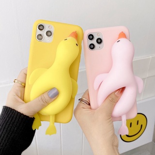 Bao Da Điện Thoại Bằng tpu Mềm Hình Vịt Hoạt Hình Cho Samsung Galaxy Note 8 9 10 Lite 20 Ultra S8 S9 S10 Lite S20 S21 S22 S23 S24 Plus Ultra FEỐp