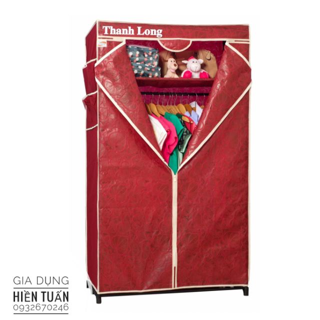 TỦ VẢI THANH LONG NGANG 90CM