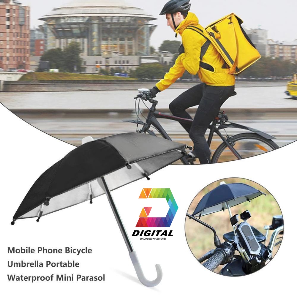 Ô Dù Mini Chống Nước Che Mưa Nắng Cho Điện Thoại