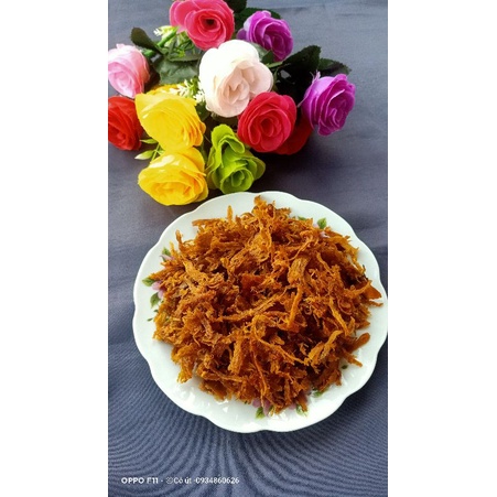 Mực xé sợi tẩm vị (khô mực cay cay )