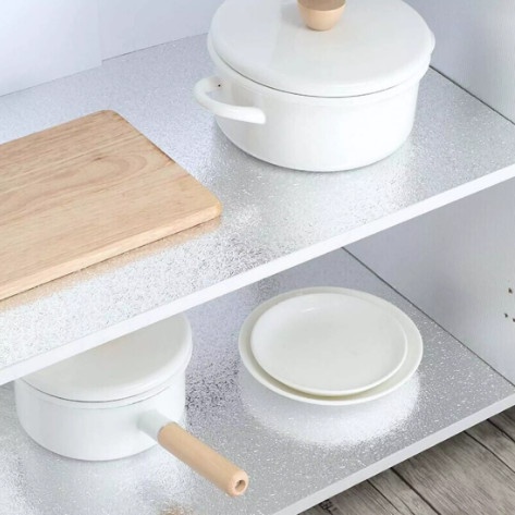 [Chính hãng] Giấy Bạc Dán Nhà Bếp - Cuộn 60CM X 3m  decal giấy dán bếp tráng nhôm cách nhiệtTRÍ TÀI VIỆT NAM