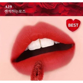 Son Black Rouge Màu A19 Đỏ hồng tươi Tough Rose