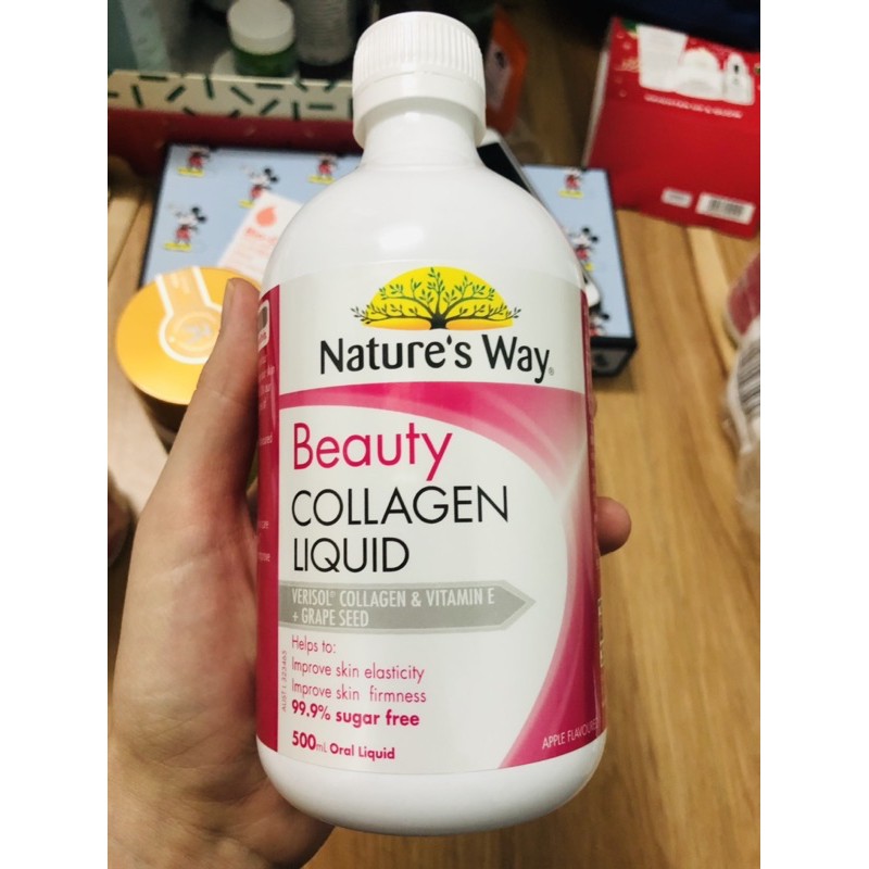 Nước uống Beauty Collagen Liquid Nature’s Way 500ml của Úc - Chống lão hóa