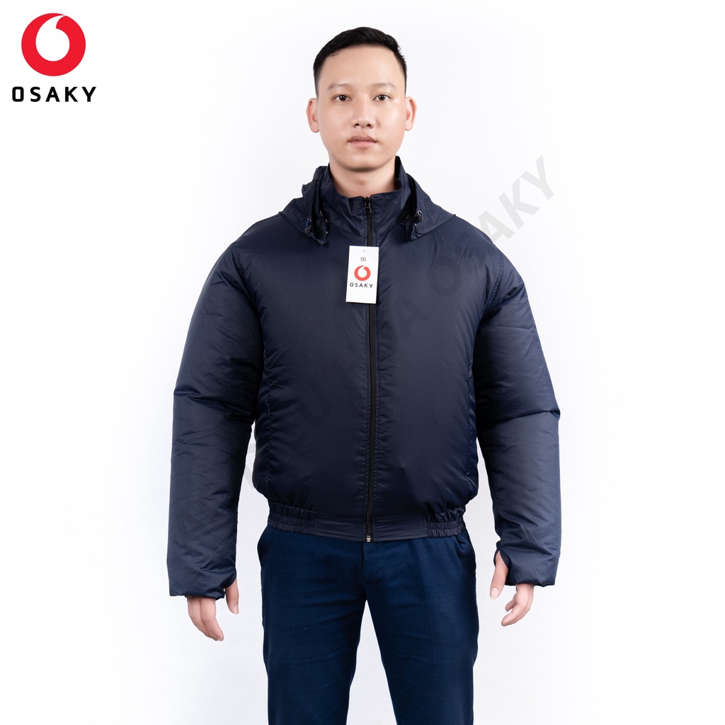 Áo Điều Hòa OSAKY Nhật Bản Top 1 Bán Chạy, Chống Nắng, Chống Nắng, Giảm 10 độ Khi Mặc - Xanh Than