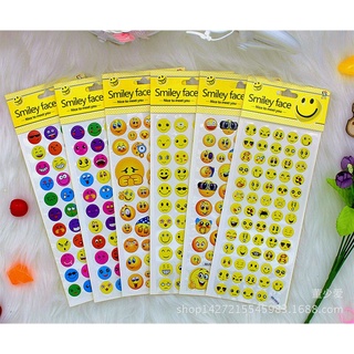 VỈ DÁN STICKER MẶT CƯỜI CHO BÉ 2625