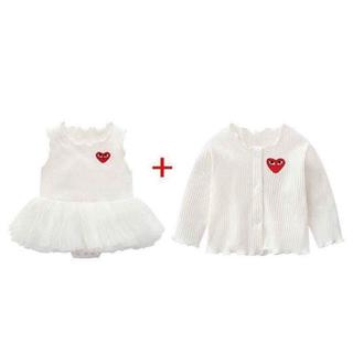 Bộ bé gái - Set váy áo khoác