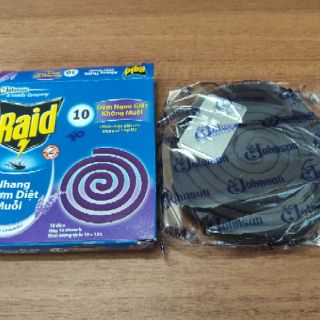 Nhang thơm diệt muỗi RAID hương Lavender