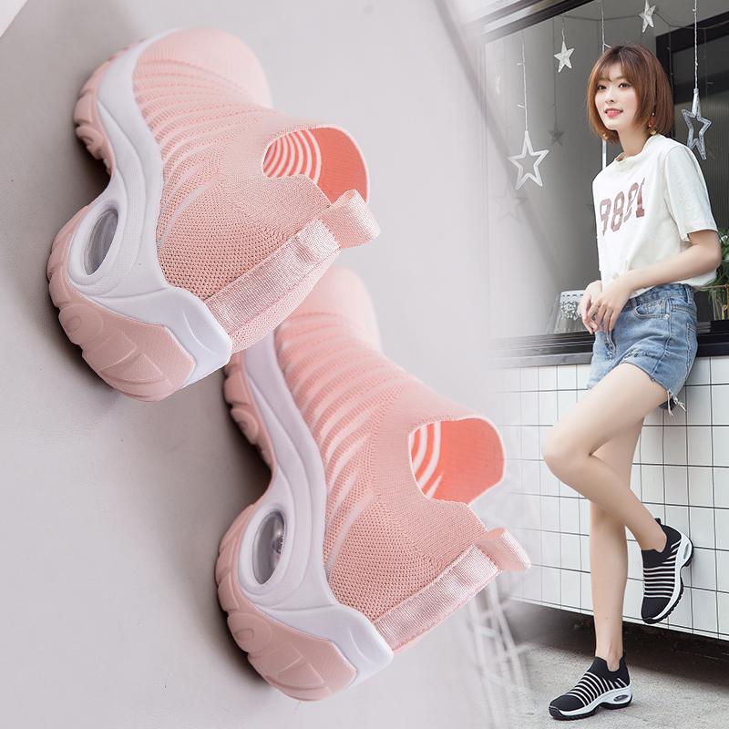 Giày bít mũi thoáng khí chống trượt cho nữ