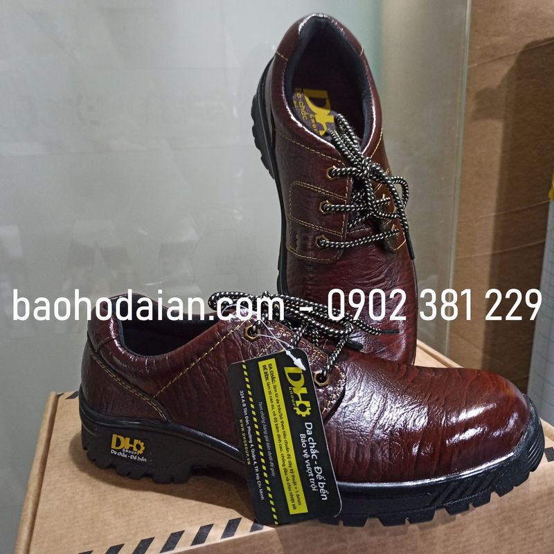 Giày bảo hộ lao động DH-group 01  - màu nâu