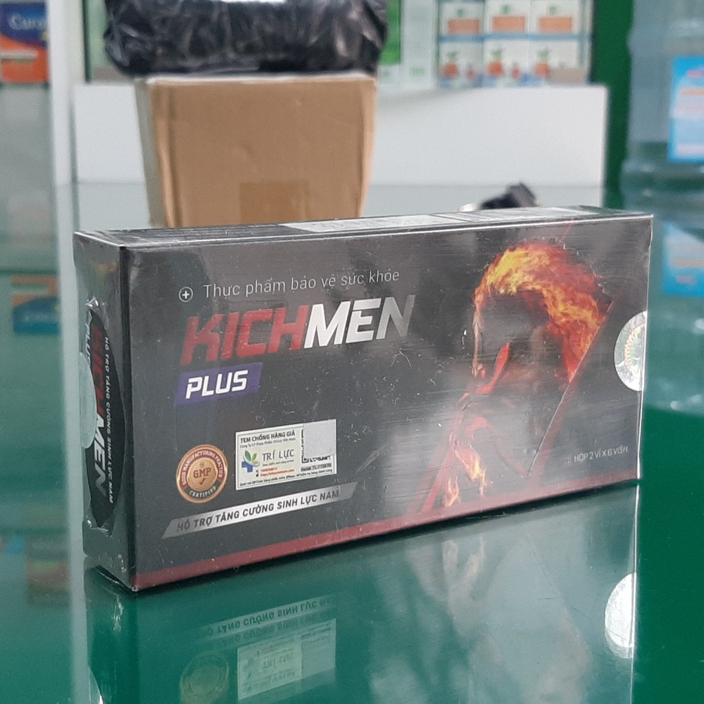 Kichmen Plus 6 viên – Hỗ trợ tăng cường sinh lý nam, giảm xuất tinh sớm, kéo dài cuộc yêu