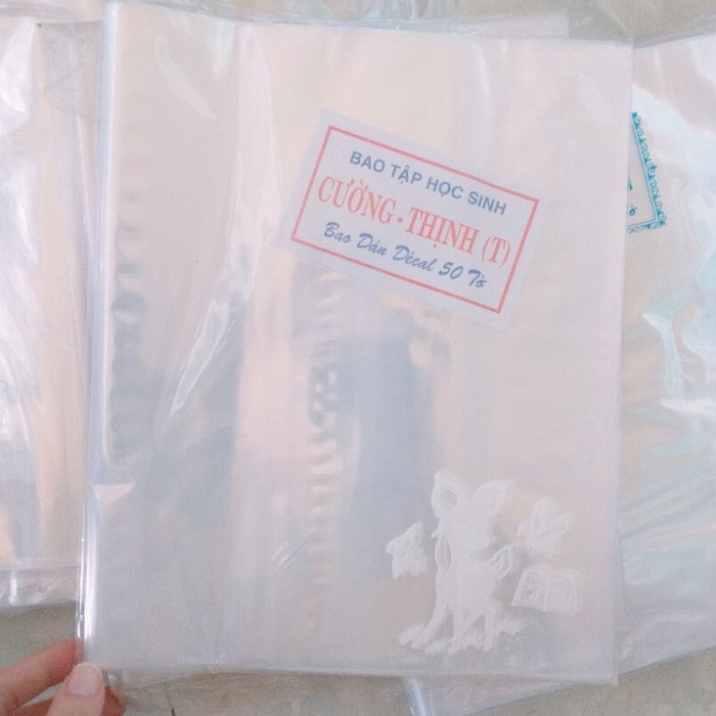 Xấp 50 tờ bao tập, bao vở loại dày đặc biệt