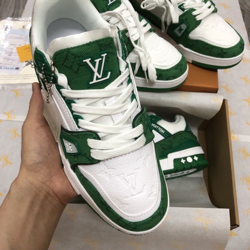 Giày thể thao sneaker,giày LV trainer luôn vui tươi eo vì hàng cao cấp Tặng Box + Phụ Kiện