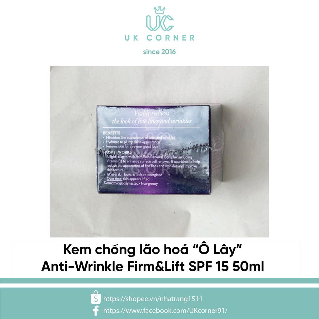 Kem chống lão hóa Olay 0Iay Anti-Wrinkle Firm and Lift 50mL