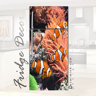 Decal Trang Trí Tủ Lạnh Chống Nước