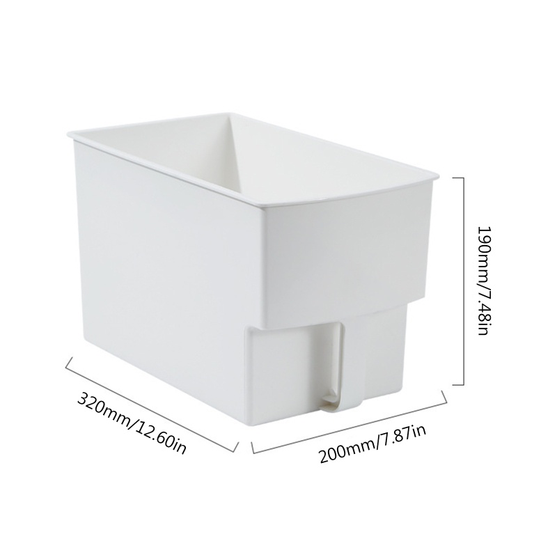 Hộp Đựng Đồ Dùng Có Tay Cầm Tiện Dụng Cho Phòng Khách / Bếp