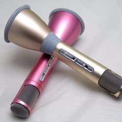 Mic karaoke Bluetooth có loa K068 3 in 1 loại 1 -DC1568