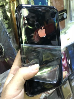 Ốp Iphone XR dẻo bóng viền xi